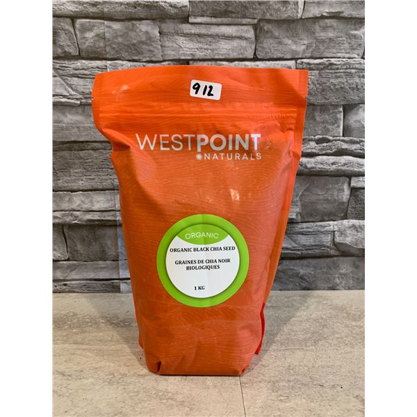 1KG - Westpoint Naturals Organic Black Chia Seed