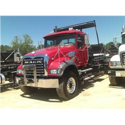 2008 MACK GU713 T/A ROLLOFF TRUCK