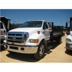 2007 FORD F650 S/A FLATBED