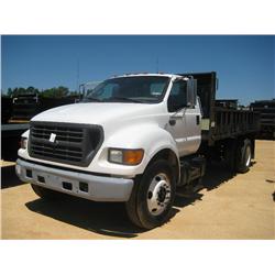 2000 FORD F650 S/A DUMP