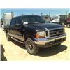 Image 1 : 1999 FORD F250 4X4 CREWCAB PICKUP