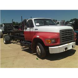 1995 FORD F750 CAB & CHASSIS