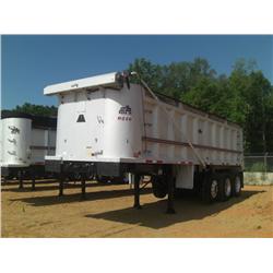 2001 BENSON 28' TRI-AXLE ALUMINUM DUMP TRAILER