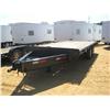Image 1 : SHOPBUILT 18' T/A TAG TRAILER (BILL OF SALE O