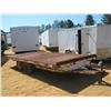 Image 1 : SHOPBUILT T/A FLATBED TAG TRAILER
