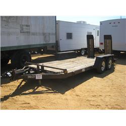 2004 MOBILE 16' T/A TAG TRAILER