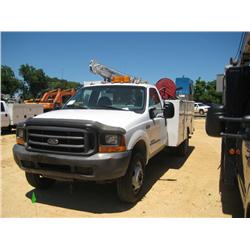 1999 FORD F550 XL SUPER DUTY SERVICE TRUCK