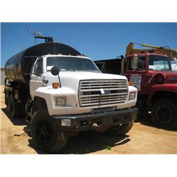 1986 FORD T/A WATER TRUCK