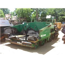 BARBER-GREENE BG210B ASPHALT PAVER