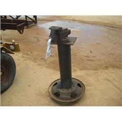 5" VISE, MTD ON SHOPBUILT STAND