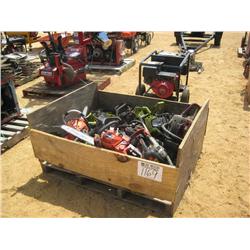 (1) LOT CHAIN SAWS