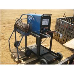 MILLER ECONO TIG WELDER &TORCH CART