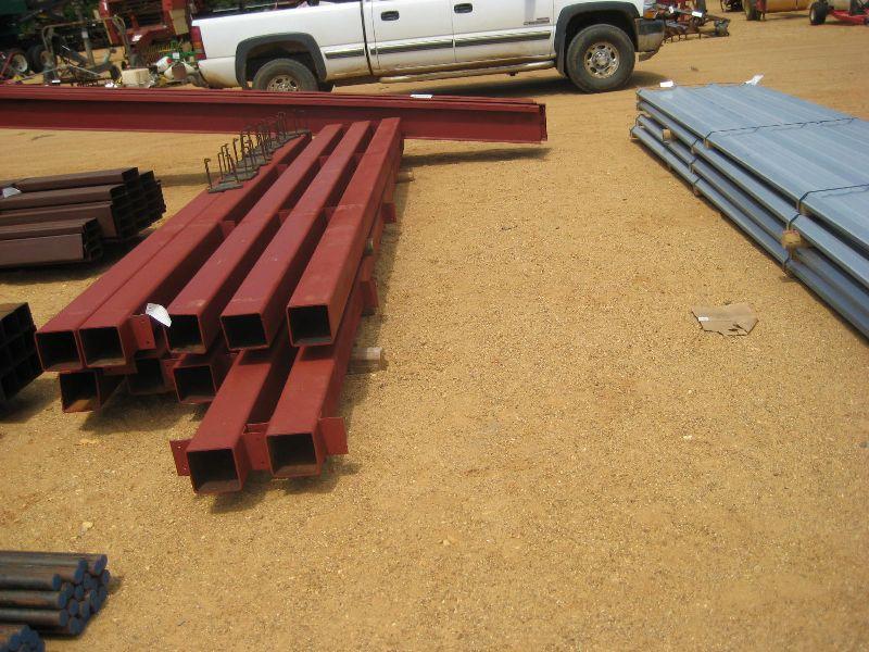 Modular Steel Posts PREFAB 40'X75'X16' METAL BUILDING (ALL RED IRON) INCLUDES (8) 6