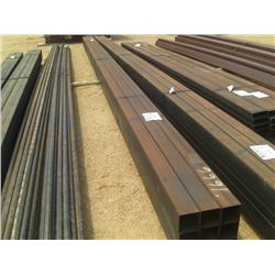 (LOT OF 9) 4 X4 X30' SQUARE TUBING