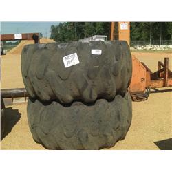 (1) LOT 2 SKIDDER TIRES