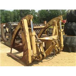 WICKER LOG FORKS W/TOP CLAMP