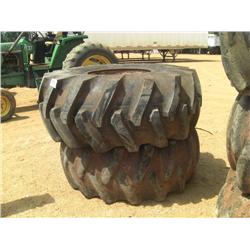 (1) LOT 2 SKIDDER TIRES