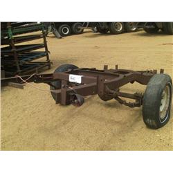 S/A TRAILER FRAME (BILL OF SALE ONLY)