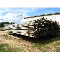 APPROXIMATELY 315 PIECES OF 4"X30' ALUMINUM IRRIGATION PIPE (SOLD ABSENTEE) LOCATED IN BREWTON