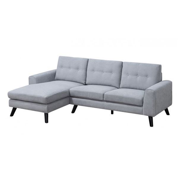 Brand New Cascade Sofa - Left side Lounge - Light Grey