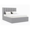 Image 1 : Brand New Abby Hydraulic Storage Bed Queen Size-Light Grey