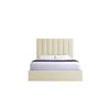 Image 1 : Brand New Abby Hydraulic Storage Bed King Size- Cream Colour