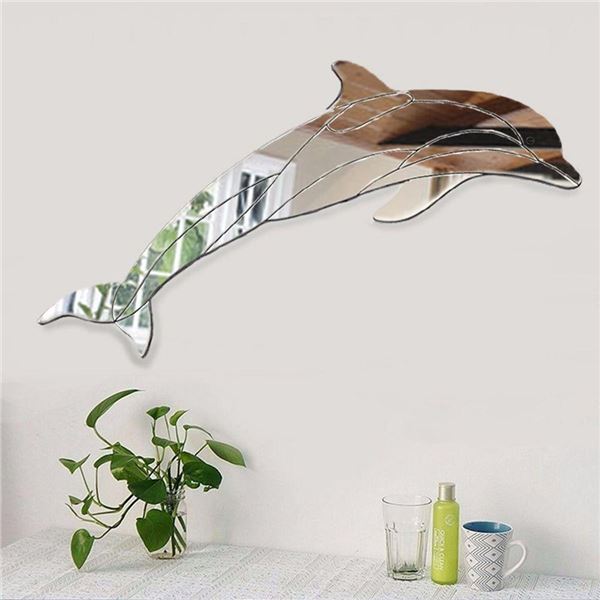 Brand New High End Dolphin Wall Mirror