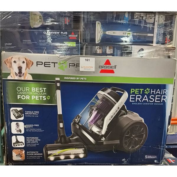 Open Box Bissell Vacuum Bissell Pet Hair Eraser Bagless Cylinder Canister Vacuum Cleaner