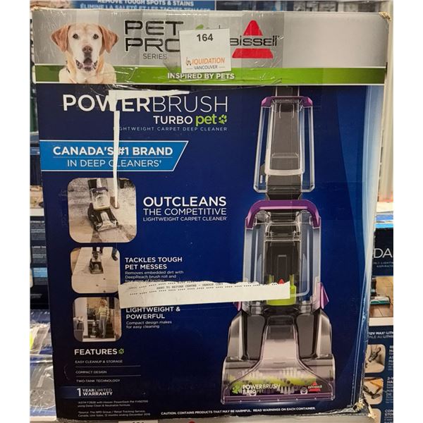 Open Box Bissell Vacuum PowerFresh Deluxe Steam Mop
