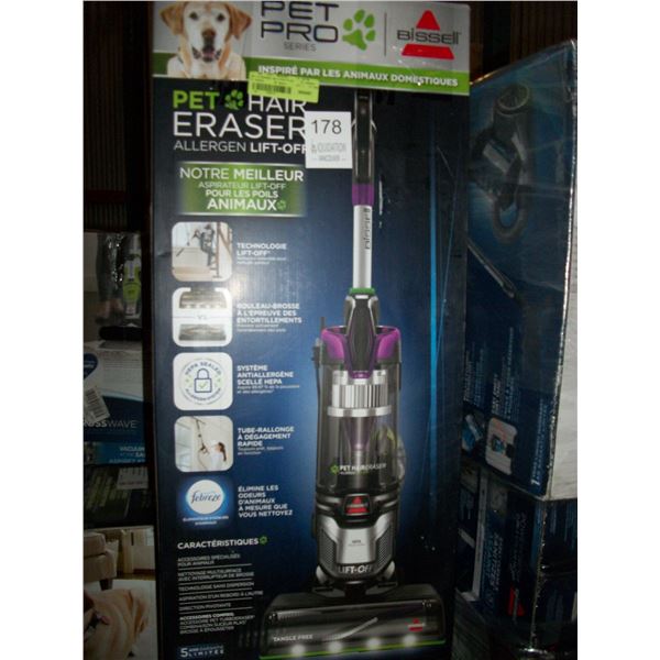 Open Box Bissell Vacuum BISSELL Pet Hair Eraser Allergen Lift-Off Pet Pro