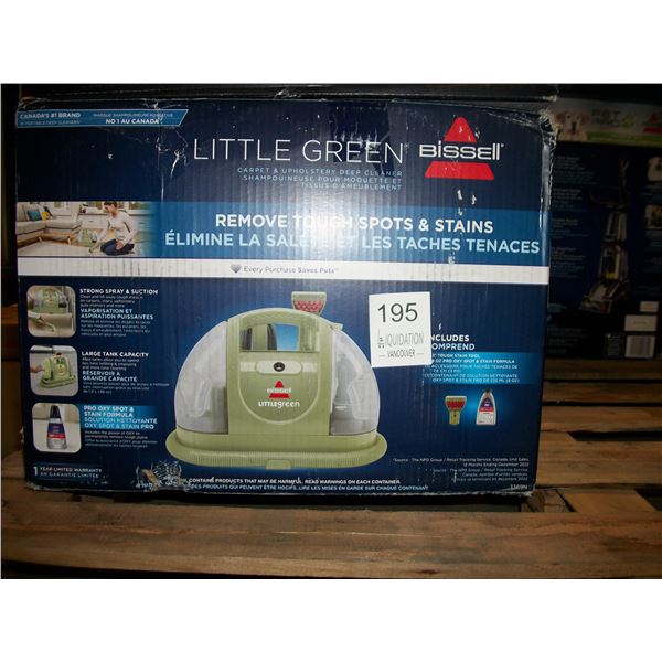 Open Box Bissell Vacuum Bissell Little Green Pet