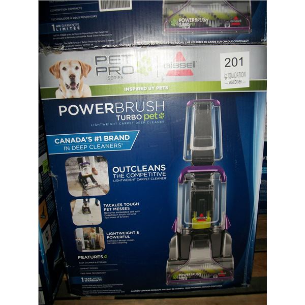 Open Box Bissell Vacuum PowerFresh Deluxe Steam Mop