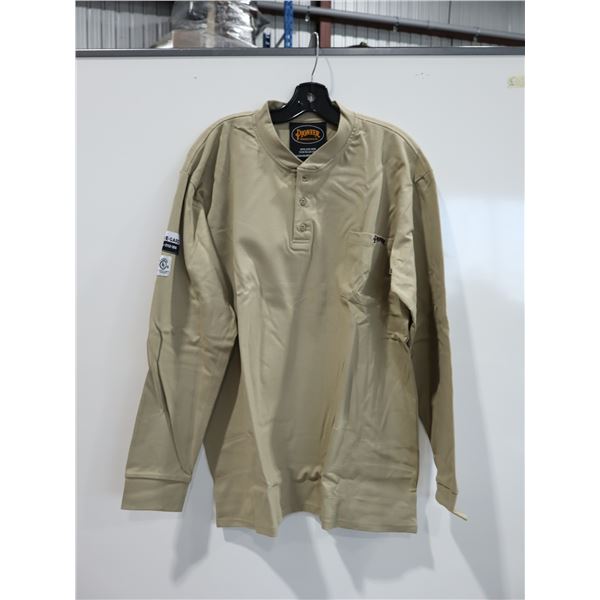 CHANDAIL HENLEY IGNIFUGE PIONEER gr:XL