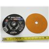 Image 1 : MEULE WALTER ERGOFLEX 7"x7/8" grit 80 ACIER/INOX