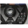 Image 2 : MEULE WALTER ERGOFLEX 7"x7/8" grit 80 ACIER/INOX
