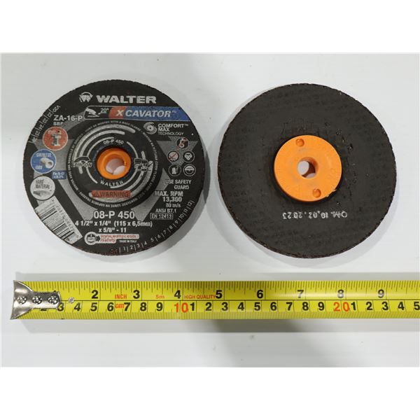 MEULE WALTER ALUM. 4-1/2"x1/4"x5/8"