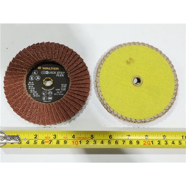 FLAP DISC WALTER QUICK STEP FLEX 5"