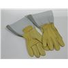 Image 1 : PAIRE DE GANTS TRAVAIL EN CUIR NATPRO gr:XL
