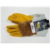 Image 1 : PAIRE DE GANTS DE SOUDURE EN CUIR WATSON HEAVY METAL  gr:11