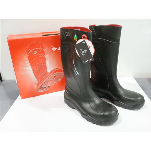 BOTTES DE TRAVAIL DUNLOP PUROFORT EMBOUT D'ACIER gr:12