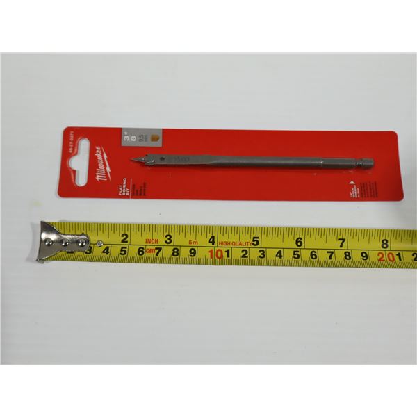 MÈCHE À PERCEUSE PLAT MILWAUKEE 3/8"