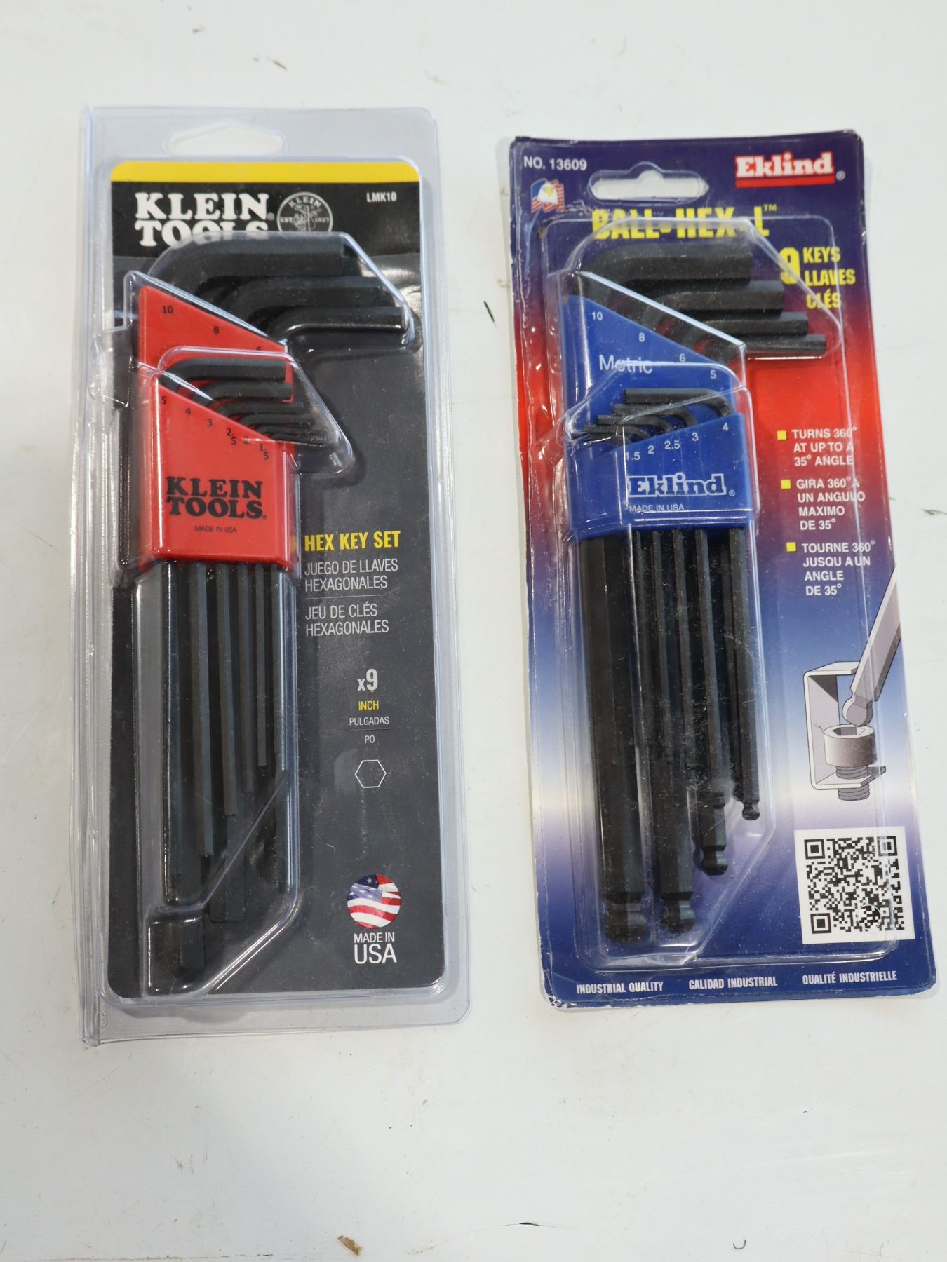 Dellen Key LOT DE 2 ENS DE ALLEN KEY - Continental Auctioneers