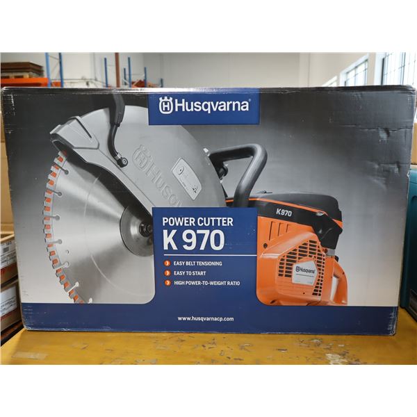 SCIE À BÉTON À ESSENCE HUSQVARNA POWER CUTTER #K970