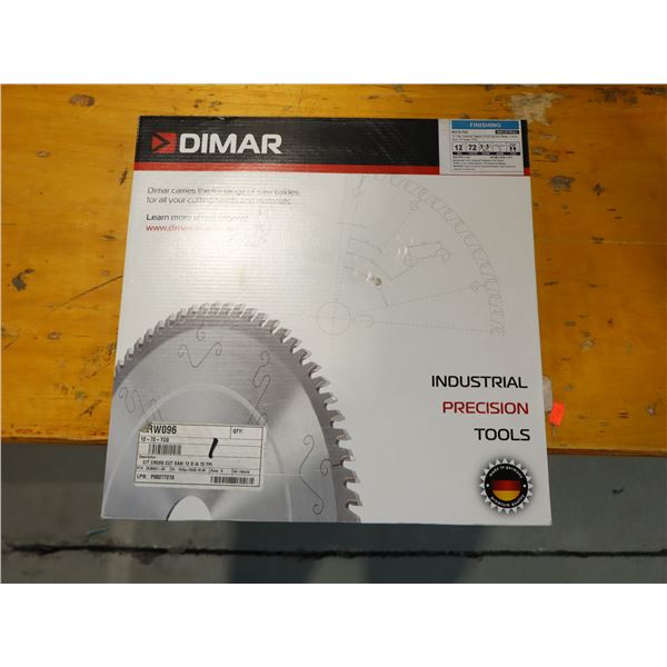 LAME DE SCIE DIMAR 12" 72 DENTS POINTE AU CARBURE 3" BORE