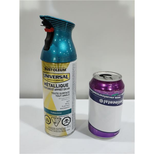 PEINTURE  RUST-OLEUM MÉTALLIQUE TURQUOISE