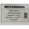 Image 2 : FILM MEV5009045 DE 500 MM × 2 744 M, ÉPAISSEUR 11,4 µM, 14,5 KG/ROULEAU