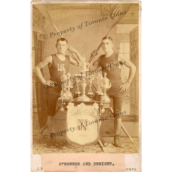 1884 Toronto Rowing Club O'Conner & T. Enright