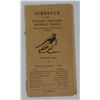 Image 1 : 1940 Buffalo Niagara Frontier Softball Schedule