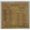 Image 3 : 1940 Buffalo Niagara Frontier Softball Schedule