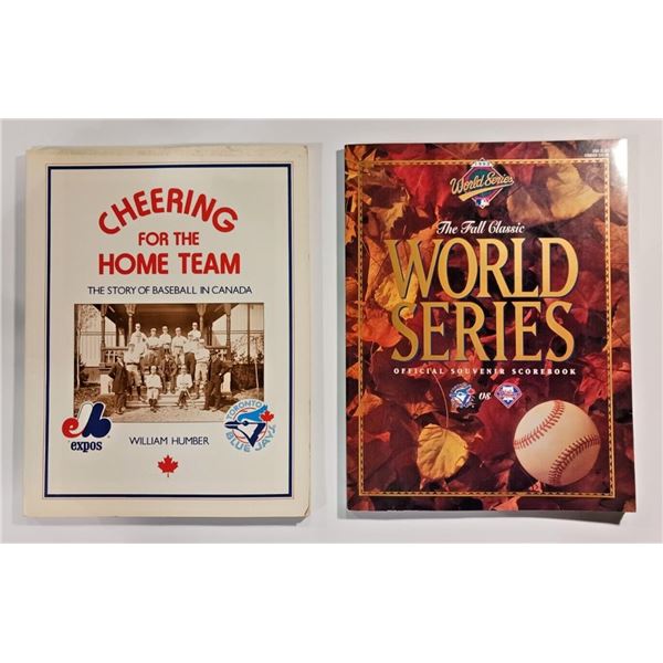 1993 World Series Scorebook, Cheering For Home